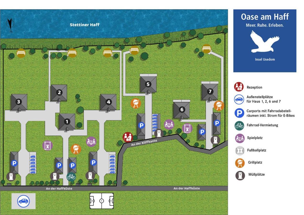 Garz  Appartement "Wolkenschiff" - Oase Am Haff מראה חיצוני תמונה